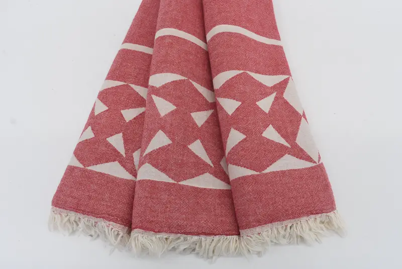 Bachelorette Party Favors, Quick-dry peshtemal, 68x36 Cotton Compass Rose Design Towel, Lightweight Turkish towel, Hammam Towel USA, Valentines Gift - 3