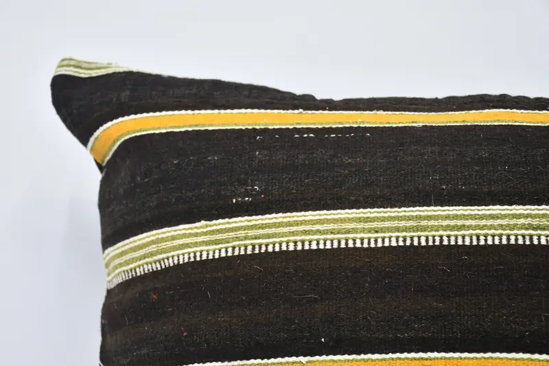 28x28 Brown Cushion, Home Decor Pillow, Gift Pillow, Patio Cushion Cover, Cushion Cover, Handmade Rug Seat Cushion Case, Boho Pillow Sham Cover - 2