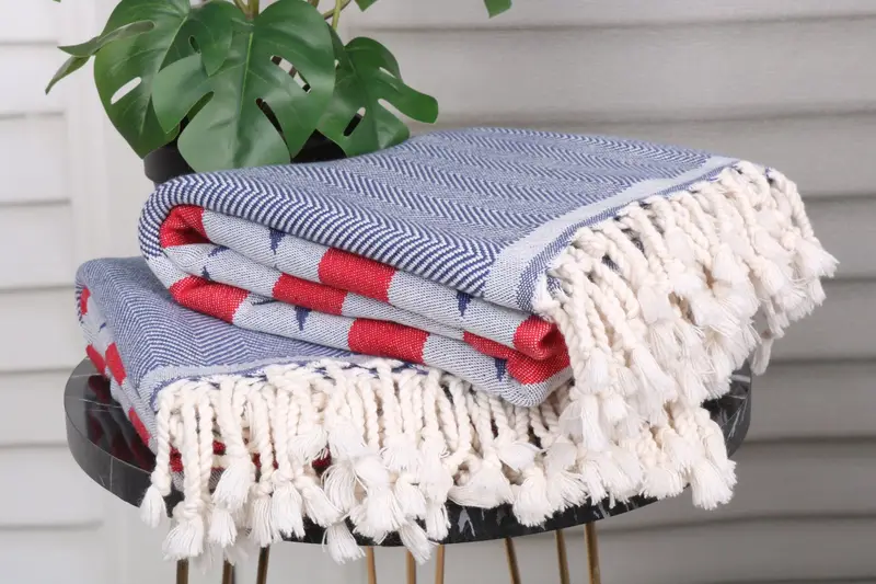 68x36 Cotton Striped Towel, Turkish Bath Towel USA, Wedding Shower Gift, Unique Wedding Gift, Custom Gift, Monogrammed Beach Towel, Beach Towel Bulk - 4