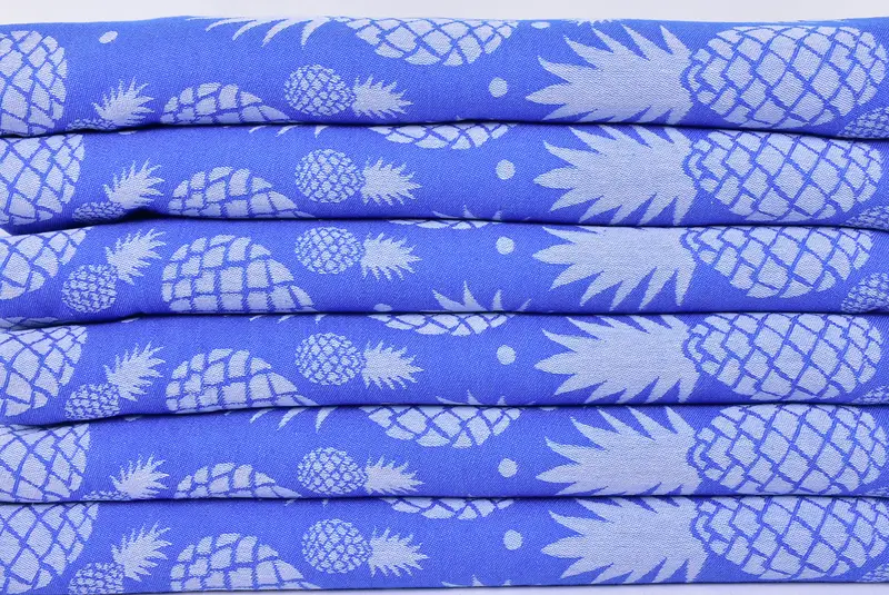 Large Turkish Towel, Bachelor Party Gifts, Monogrammed Beach Towel, Turkish bath towel for spa, 70x36 Cotton Pineapple Design Towel, Turkish towel - 2