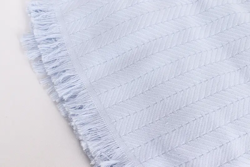 Wedding Gift Ideas, Bachelorette Gifts, Woven Throw Blanket, Monogram Blanket, Best Friend Wedding Gift, 76x56 Cotton Stonewashed Chevron Towel - 7