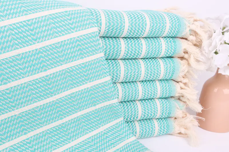 Guest Towel, Home Decor Gifts, 70x40 Cotton Striped Towel, Custom Gifts, Hammam towel, Gift For Him, Wedding Towel, Turkish Beach Towel Personalized - 1