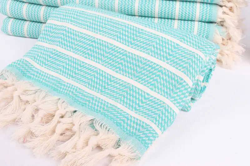 Guest Towel, Home Decor Gifts, 70x40 Cotton Striped Towel, Custom Gifts, Hammam towel, Gift For Him, Wedding Towel, Turkish Beach Towel Personalized - 4