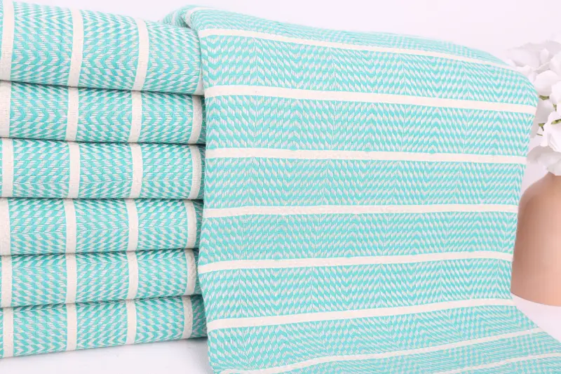 Guest Towel, Home Decor Gifts, 70x40 Cotton Striped Towel, Custom Gifts, Hammam towel, Gift For Him, Wedding Towel, Turkish Beach Towel Personalized - 2