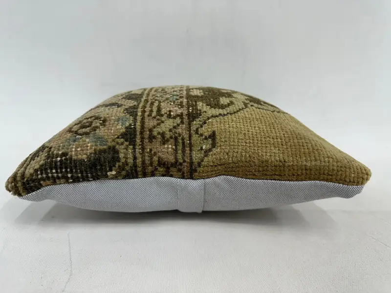 12x12 Inch Southwestern Embroidered Pillow, Handmade Cotton Throw - 5