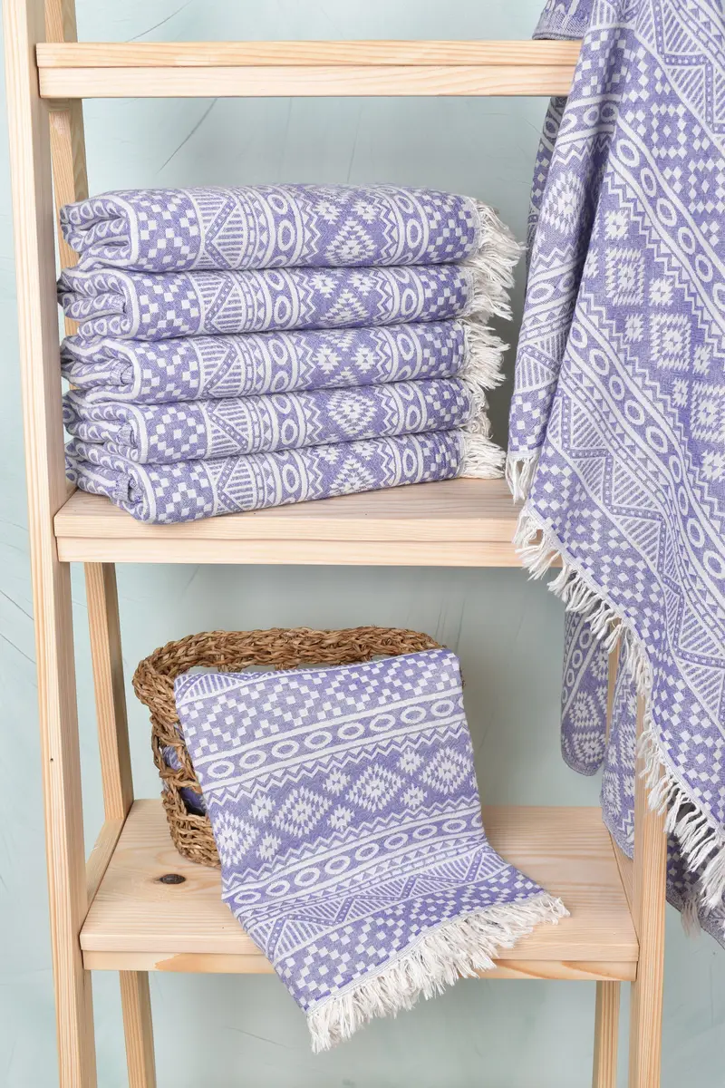 Turkish Beach Towel Bulk, 68x36 Cotton Geometric Towel, Bath towel, Organic towel, Personalized Gifts, Bachelorette Favors Beach, Gift For Bride - 4