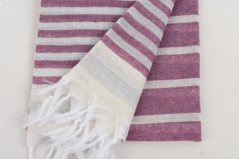 Bridal Shower Favors, 68x40 Cotton Striped Towel, Holiday Towel, Personalized Beach Towel, Turkish Towel Set, Fouta towel, Gift For Best Friend - 7