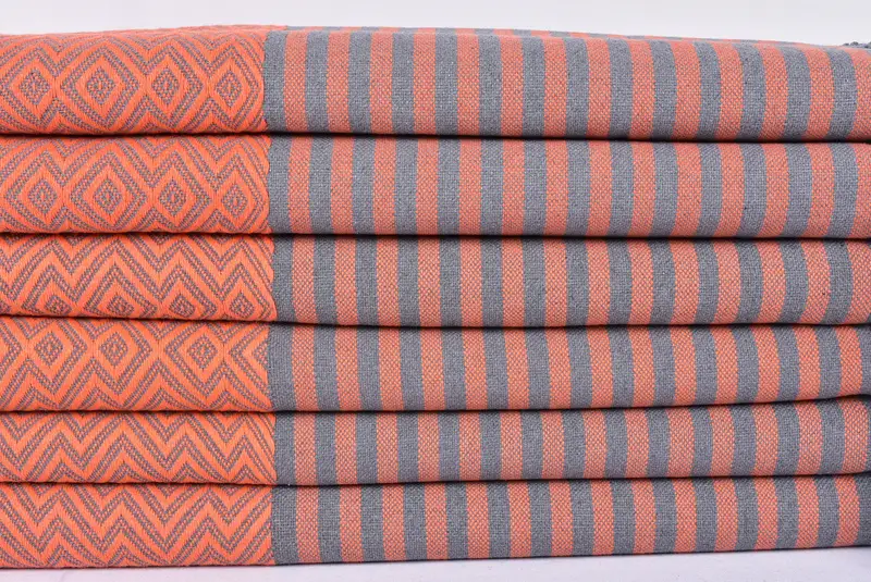 70x40 Cotton Diamond Towel, Wedding Day Gift For Bride, Bridemaids Beach Towel, Organic Towel, Peshtemal Towel, Custom Beach Towel, Bridesmaid Gift - 2