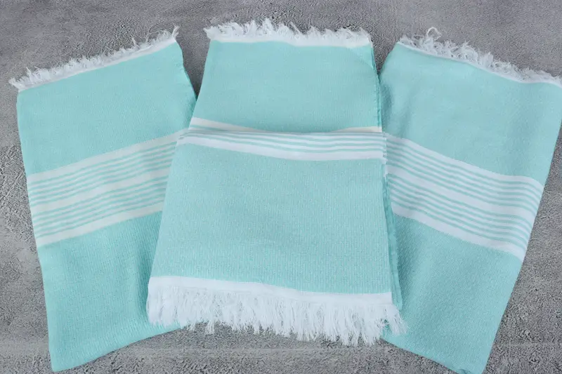 Toalla Peshtemal de secado rápido para un regalo de boda personalizado, toalla a rayas de algodón de 70x40, boda por favor, regalos de decoración del hogar, toalla fouta - 4