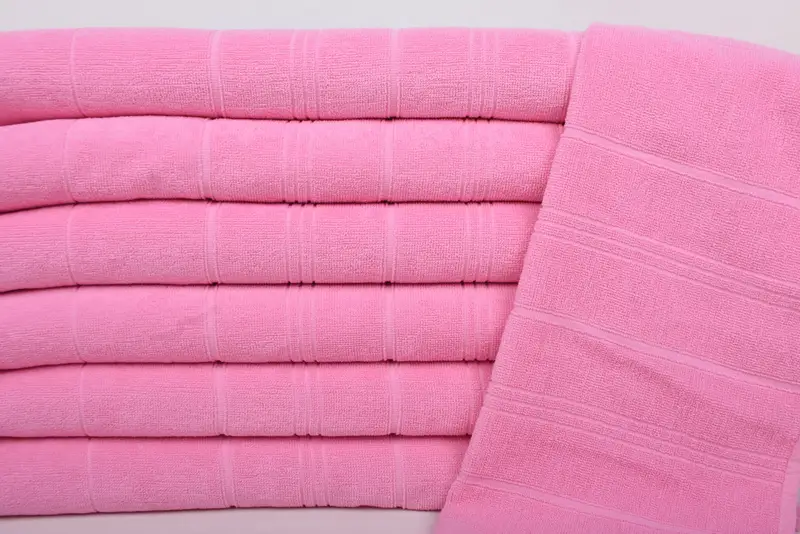 Toalla de Terry a rayas de algodón de 40x18, toallas de baño, booleta personalizada, regalos de empleados, toalla de verano, regalo de inauguración de la casa, toalla de cocina de monograma - 2