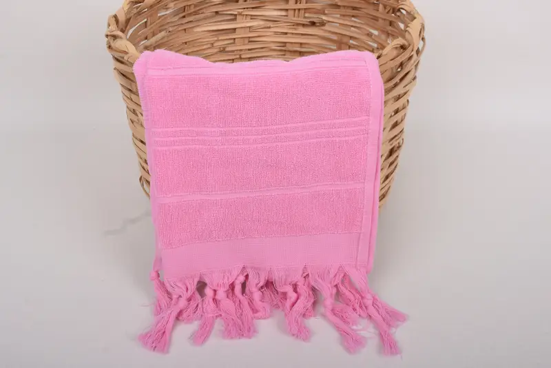 Toalla de Terry a rayas de algodón de 40x18, toallas de baño, booleta personalizada, regalos de empleados, toalla de verano, regalo de inauguración de la casa, toalla de cocina de monograma - 5