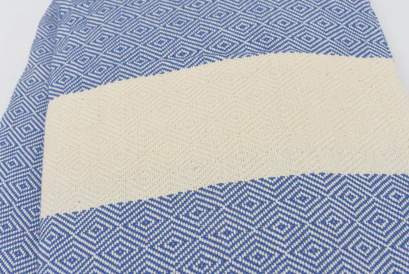 Personalized Blanket, Decorative Blanket, 92x80 Cotton Diamond Towel, Personalized Wedding Gift For Couple, Oversized Beach Towel, Wedding Favors - 5