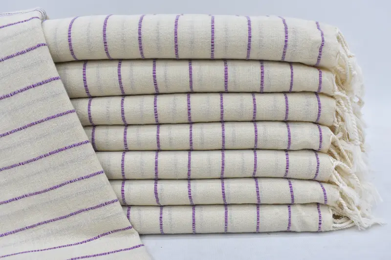 Lightweight towel, Halloween Gifts, Hammam Towel USA, Soft towel, 64x38 Linen Striped Towel, Beach Towel Monogram, Personalized Wedding Gift - 1