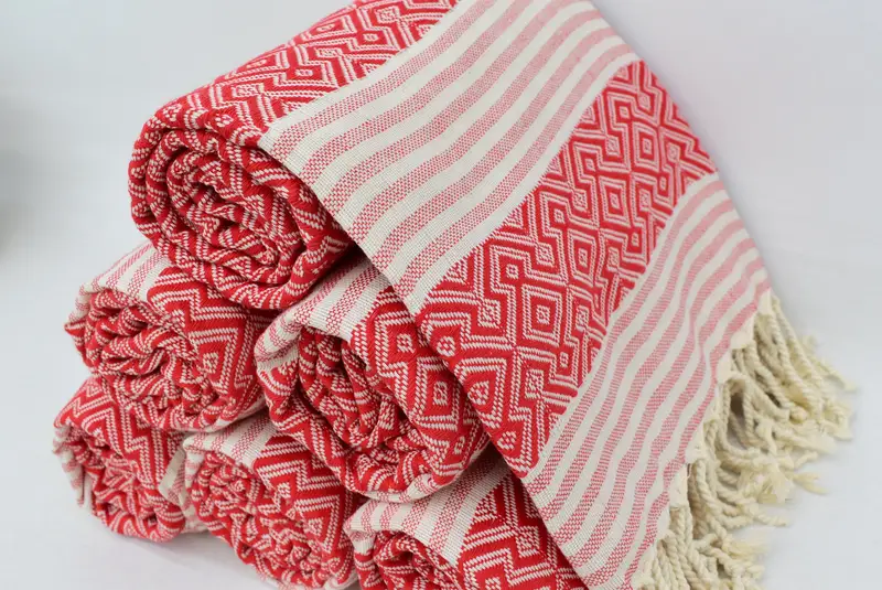 68x40 Cotton Diamond Towel, Girls Weekend Getaways Gifts, Soft towel, Custom Beach Towel, Valentines Day Gift For Him, Spa Towel, Turkish hand towel - 8