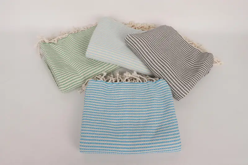 Beach Theme Wedding Gift, Boyfriend Christmas Gift, Handmade Gift, Bachelorette Party Gifts, Handwoven Turkish Towel, Turkish Towel USA - 3
