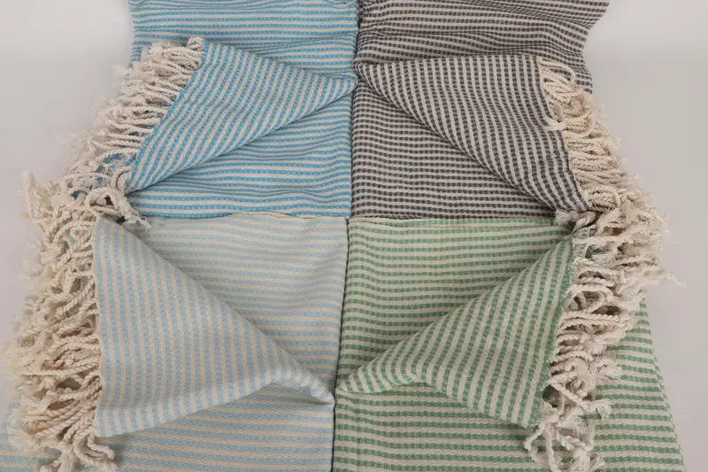 Beach Theme Wedding Gift, Boyfriend Christmas Gift, Handmade Gift, Bachelorette Party Gifts, Handwoven Turkish Towel, Turkish Towel USA - 4