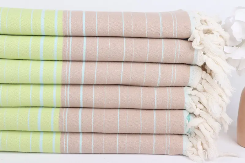 70x40 Cotton Striped Towel, Bachelorette Party Gifts, Absorbent Turkish towel, Gift For Coworker, Personalized Towel Gift, Best Beach Towel - 3