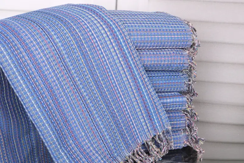 Wedding Gifts Towel Sax Blue Cotton 40x71 Inches