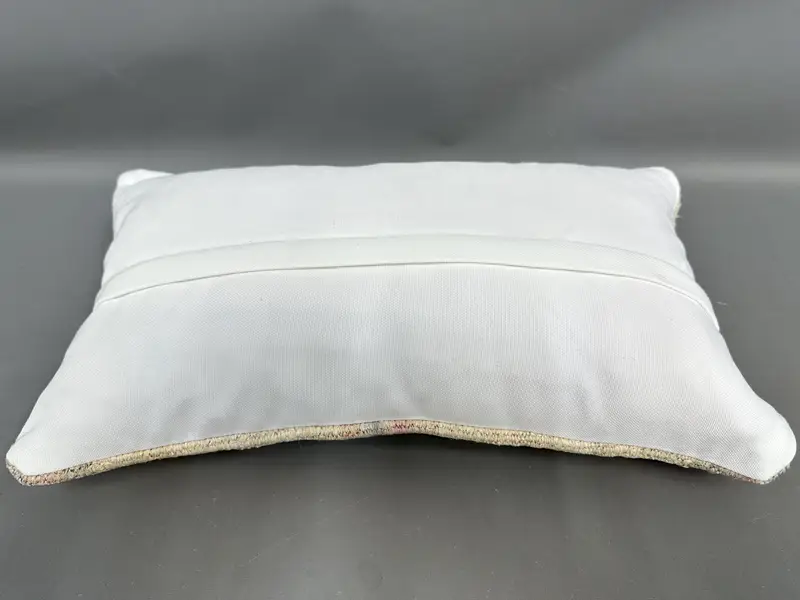 12x20 Beige Pillow Sham, Oriental Cushion, Throw Kilim Pillow, Boho Pillow Sham Cover, Kilim Pillow, Art Deco Pillow, Cushion, Art Deco Cushion Case - 7