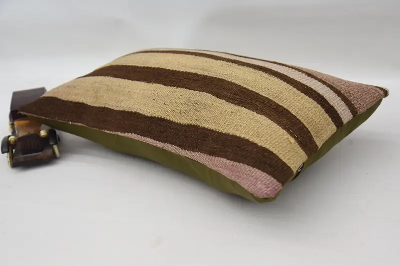 12x20 Brown Pillow Sham, Pillow Sham, Boho Pillow Sham Cover, Pillow for Sofa, Ikat Cushion Cover, Garden Pillow Cover, Boho Pillow, Retro Pillow - 6