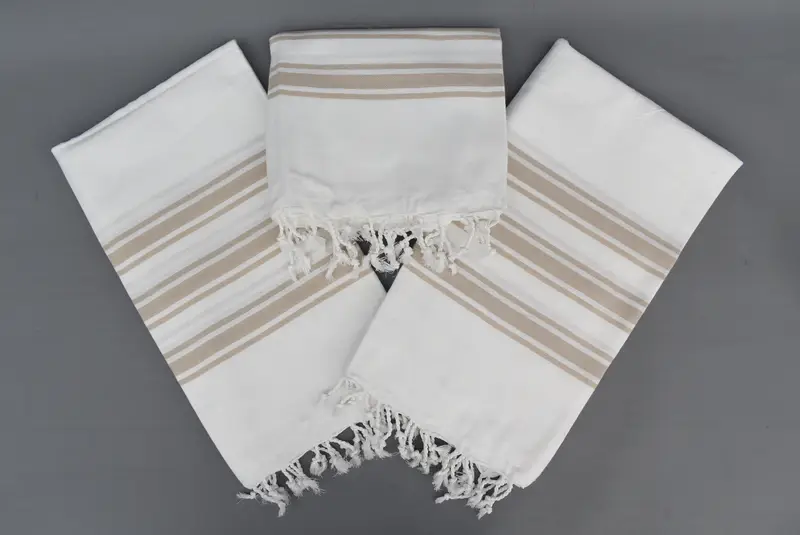 Monogram Turkish Towel, Absorbent towel, Bachelor Party Gifts, Bridesmaid Towel, Gym Towel, Guest Towel, 70x40 Cotton Striped Towel, Gifts For Him - 3