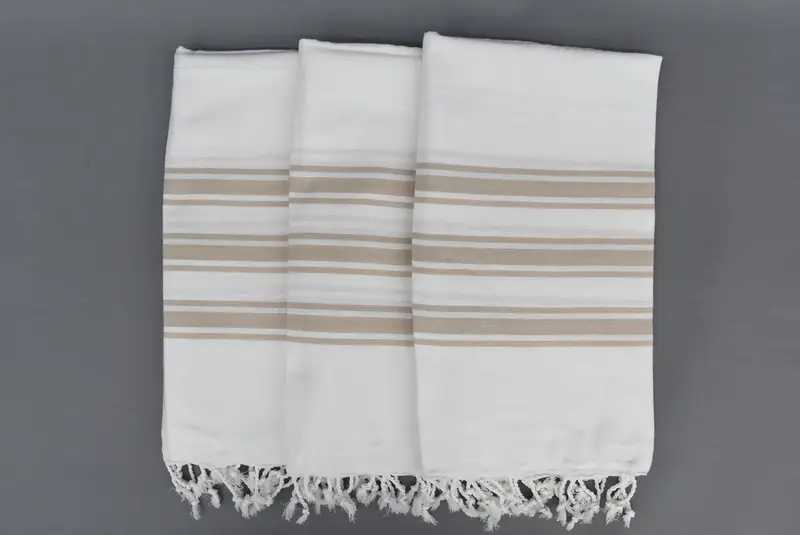 Monogram Turkish Towel, Absorbent towel, Bachelor Party Gifts, Bridesmaid Towel, Gym Towel, Guest Towel, 70x40 Cotton Striped Towel, Gifts For Him - 2