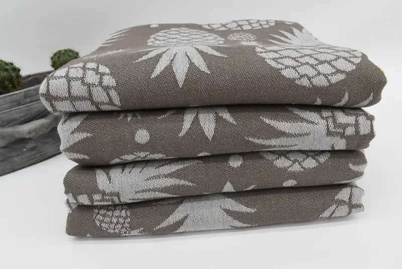 Large Turkish Towel, Personalized Gifts, Turkish Towel Beach Towel, 70x36 Cotton Pineapple Design Towel, Personalized Gift For Her, Gifts For Him - 7