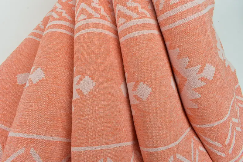 Turkish Bath Towel Set, Beach Towel Gift, Turkish hand towel, Travel Towel, 74x40 Cotton Geometric Towel, Maid Of Honor Gift, Turkish beach towel - 6