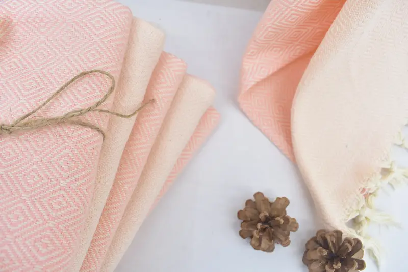 Bachelor Party Gifts, Handmade Gift, Valentine Day Gift For Her, Small Bath Towels, 40x18 Cotton Diamond Towel, Bathroom Towels, Monogram Hand Towel - 4