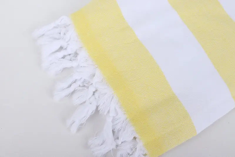 Organic Beach Towel, Bridesmaid Gift, 64x36 Cotton Striped Terry Towel, Home Decor Gifts, Christmas Gift, Beach Towel Monogram, Monogram Beach Towel - 7