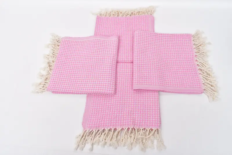 Monogrammed Hand Towel, Turkish Towel Hand Towel, Bathroom Towels, Bachelorette Towel, Personalized Gift For Him, 44x22 Cotton Waffle Towel - 6
