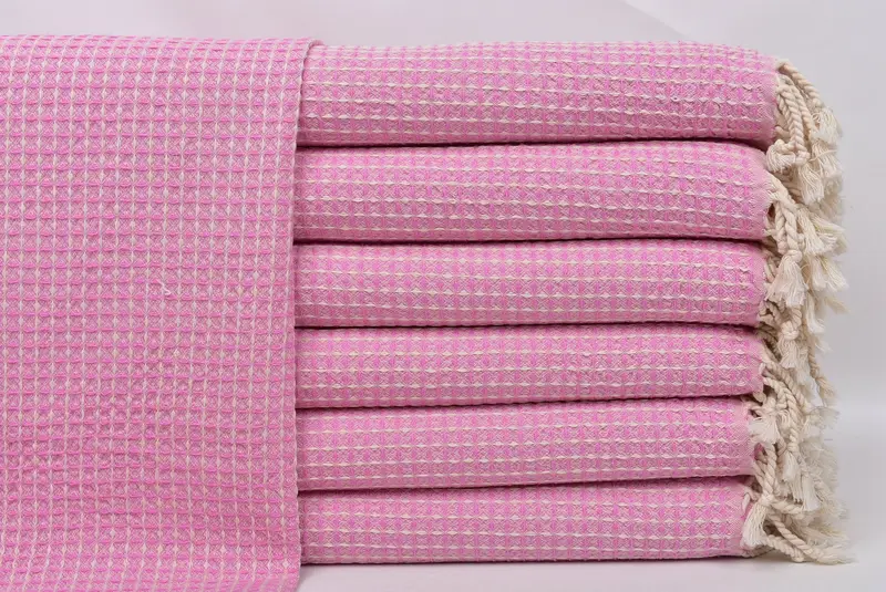 Monogrammed Hand Towel, Turkish Towel Hand Towel, Bathroom Towels, Bachelorette Towel, Personalized Gift For Him, 44x22 Cotton Waffle Towel - 1