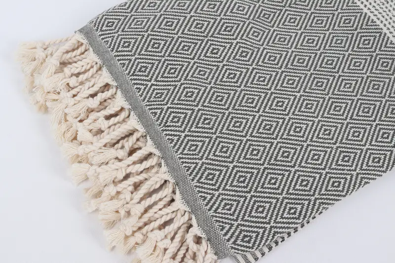 Summer Gift, Personalized Beach Towel, 70x40 Cotton Chevron Towel, Yoga Towel, Turkish bath towel, Engagement Gift, Personalized Home Gift Wedding - 7