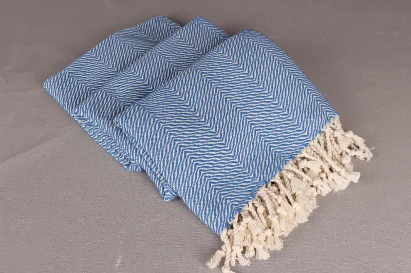 70x40 Cotton Chevron Towel, Bachelor Party Gifts, Absorbent Turkish towel, Handmade Gift, Eco-Friendly Turkish Towel, Cotton towel, Gym Towel - 7