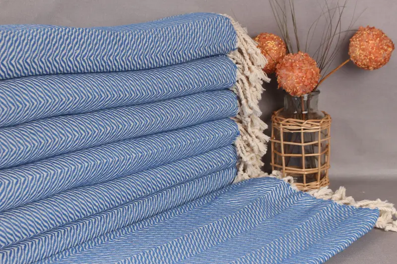 70x40 Cotton Chevron Towel, Bachelor Party Gifts, Absorbent Turkish towel, Handmade Gift, Eco-Friendly Turkish Towel, Cotton towel, Gym Towel - 1