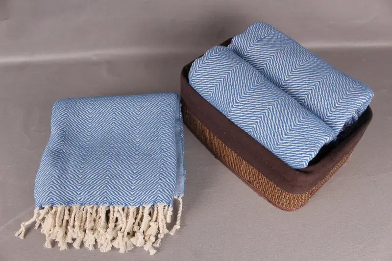 70x40 Cotton Chevron Towel, Bachelor Party Gifts, Absorbent Turkish towel, Handmade Gift, Eco-Friendly Turkish Towel, Cotton towel, Gym Towel - 5