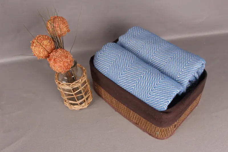 70x40 Cotton Chevron Towel, Bachelor Party Gifts, Absorbent Turkish towel, Handmade Gift, Eco-Friendly Turkish Towel, Cotton towel, Gym Towel - 4