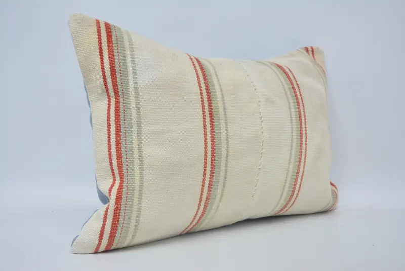 Pillow Case, Turkish Bench Cushion, Home Decor Pillow, Pillow for Sofa, Aztec Cushion Cover, 16x24 White Cushion, Pillow for Couch - 3