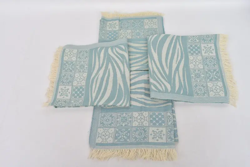 Küçük Banyo Havlusu, Özel El Havlusu, En İyi Arkadaş Düğün Hediyesi, Noel Hediyeleri, Hizmetçi Onur Hediyesi, 28x20 Pamuklu Çizgili Havlu, Monogramlı El Havlusu - 7