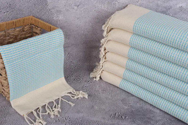 Bridesmaid Gifts, Turkish Hand Towel, Decorative Towel, Monogram Dish Towel, 40x20 Cotton Diamond Towel, Organic Towel, Personalized Hand Towel - 3