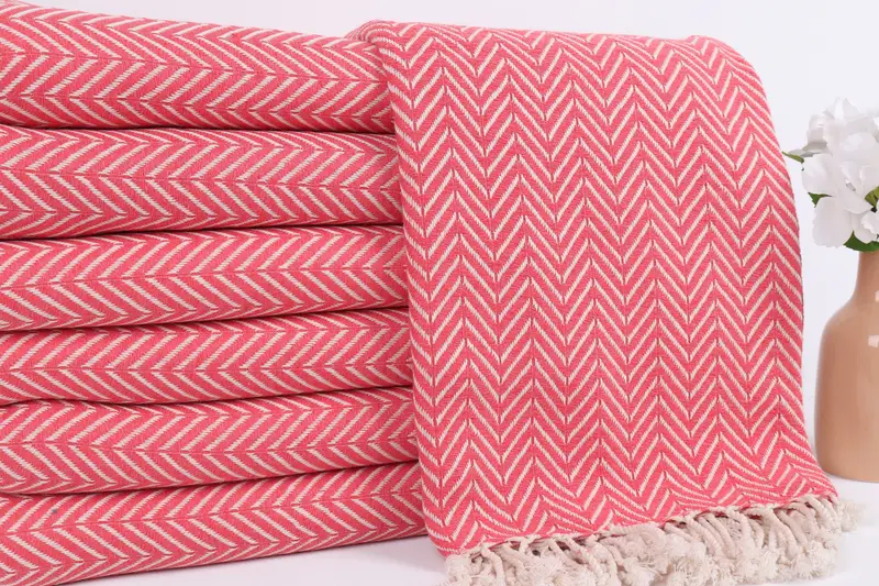 70x40 Cotton Zig zag Towel, Mother Of The Groom Gift, Bachelorette Party Decorations, Bachelor Party Favors, Travel towel, Turkish bath towel - 2