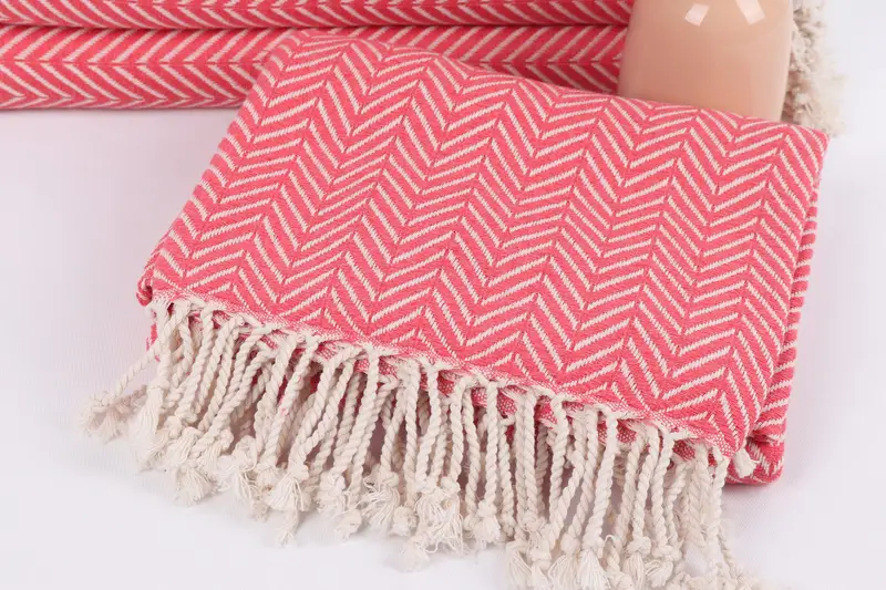 70x40 Cotton Zig zag Towel, Mother Of The Groom Gift, Bachelorette Party Decorations, Bachelor Party Favors, Travel towel, Turkish bath towel - 5