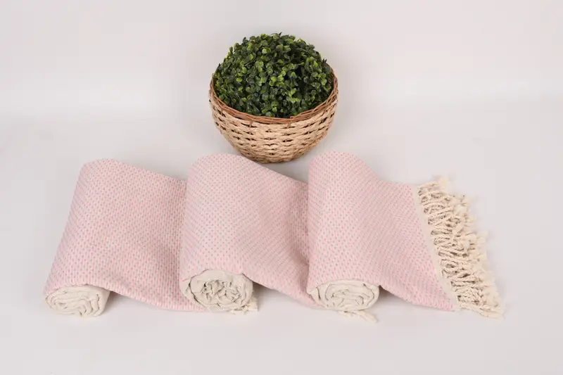 70x40 Cotton Polka Dot Towel, Quick-dry peshtemal, Thin towel, Personalized Towel Gift, Decorative Towel, Fouta towel, Valentines Day Gift For Him - 8