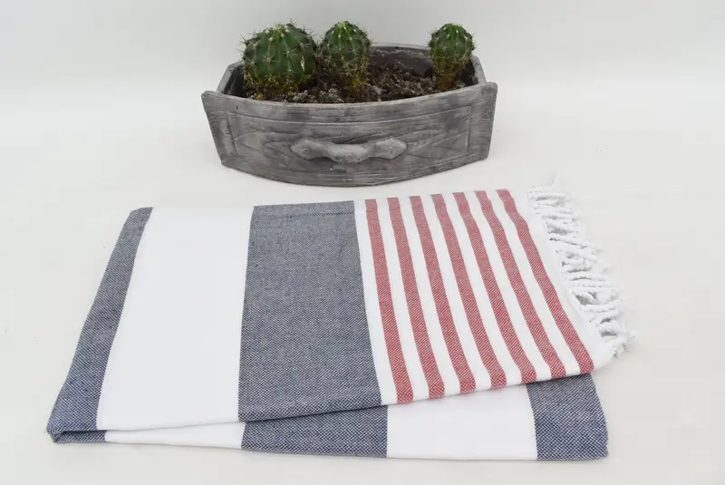 Peshtemal Towel, Wedding Gift Ideas, Luxury towel, Summer Gift Ideas, Luxury Turkish Bath Towel, Gym Towel, 70x40 Cotton Striped Towel, Fouta towel - 8