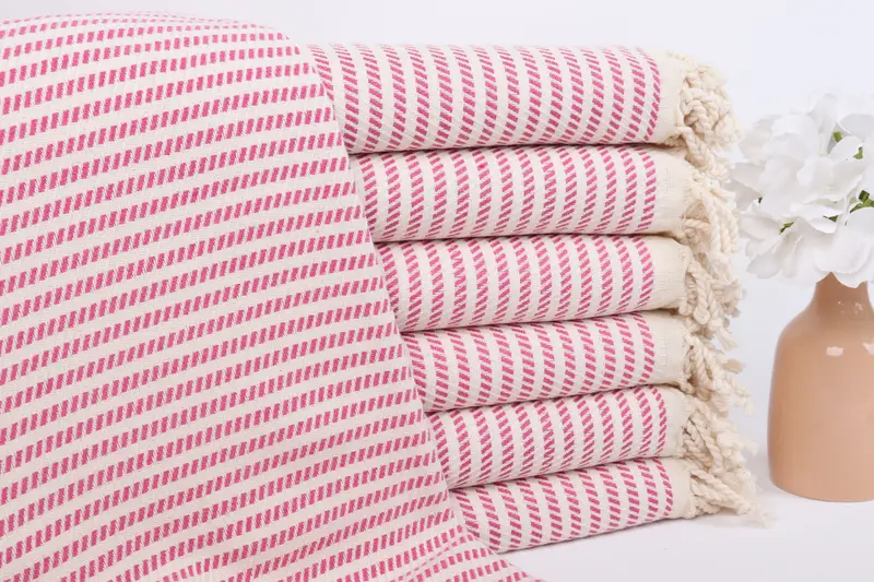 Absorbent Turkish towel, Wedding Day Gift For Bride, Towel With Name, Sand-resistant towel, 70x40 Cotton Polka Dot Towel, Bridesmaid Gift Towel - 1
