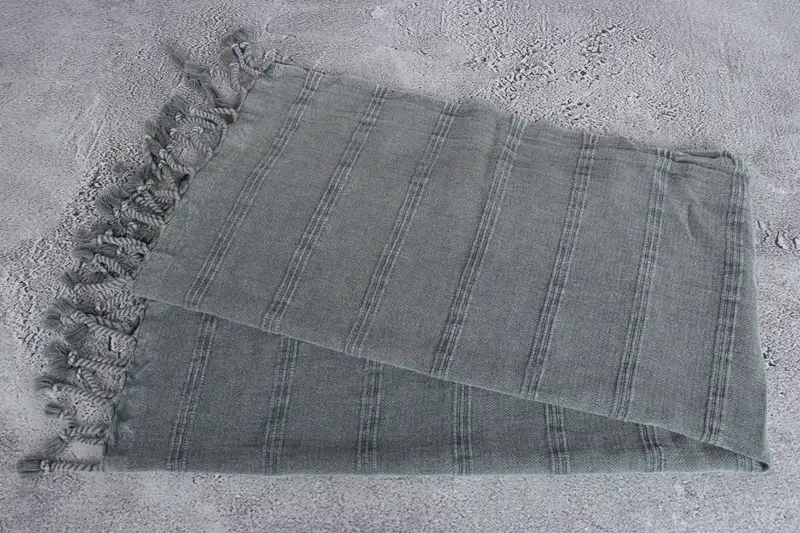 Housewarming Gift, Gift For Her, 36x22 Cotton Stonewashed Towel, Bathroom Towels, Turkish Towel Hand Towel, Personalized Gifts, Bridesmaid Favors - 6