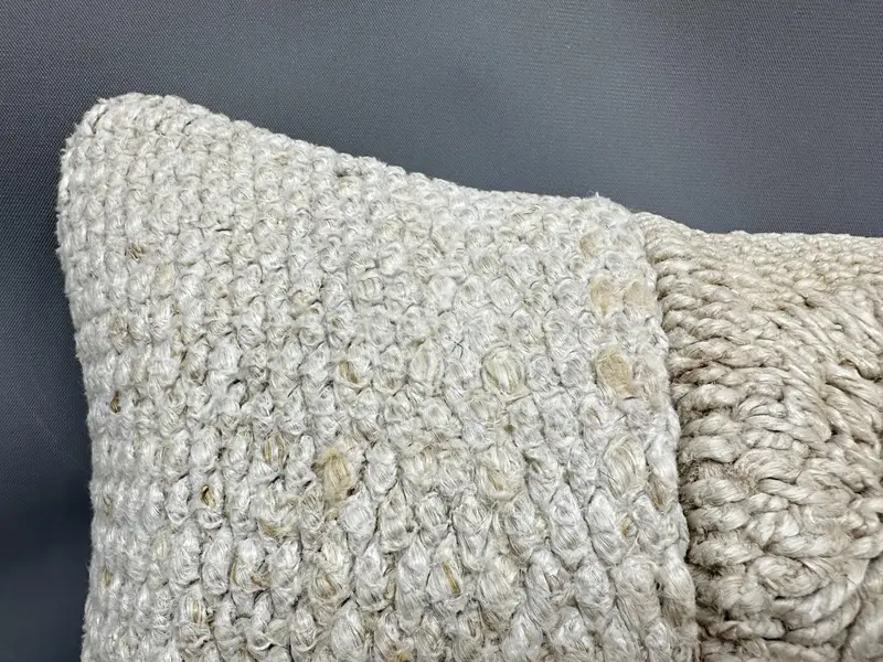 Comfy Throw Pillow Cover, Comfy Throw Pillow Case, 12x20 Beige Pillow, Kilim Cushion Sham, Kilim Pillow Cover, Turkish Pillow, Pillow Case - 5