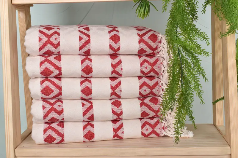 Personalized Wedding Gift, Gift For The Home Decor, Home Decor Towel, Personalized Towel, 70x40 Cotton Diamond Towel, Yoga Towel, Personalized Gift - 3