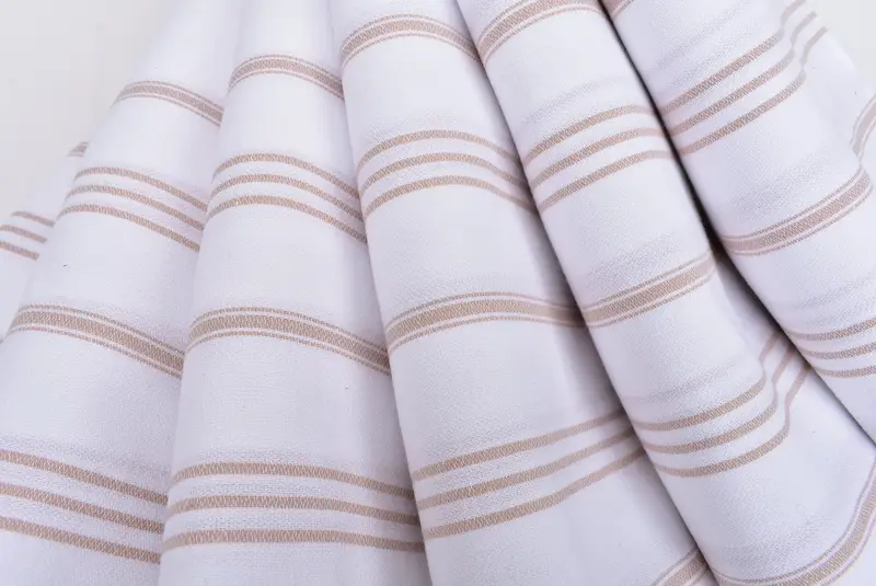 Kız gezisi parti lehine, 40x24 pamuklu çizgili havlu, nedime hediye havlu, kişiselleştirilmiş hediye, yaz havlu, monogramlı el havlu, küçük banyo havlu - 5
