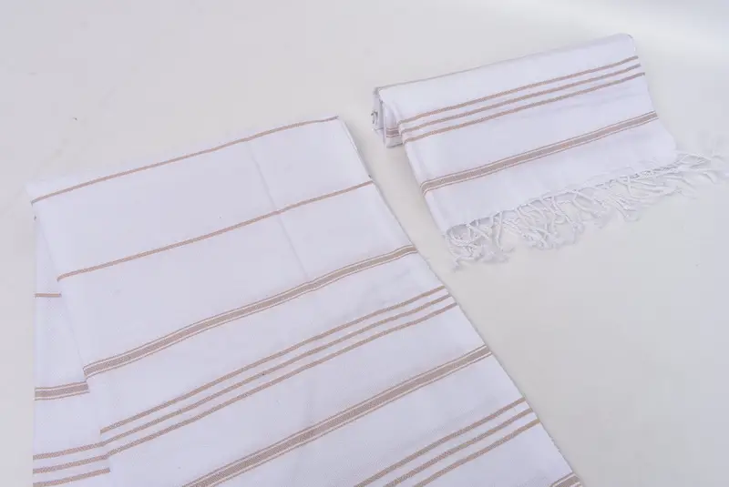 Kız gezisi parti lehine, 40x24 pamuklu çizgili havlu, nedime hediye havlu, kişiselleştirilmiş hediye, yaz havlu, monogramlı el havlu, küçük banyo havlu - 7